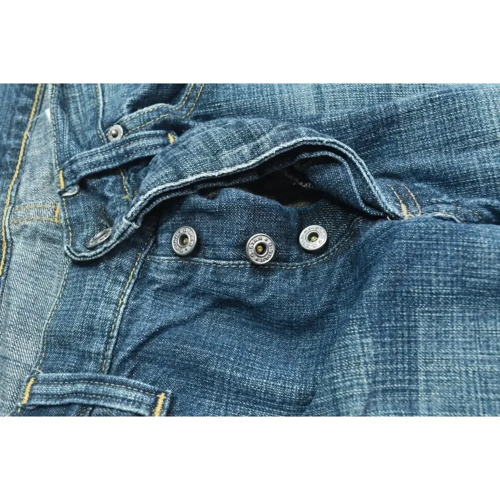 G-Star Raw Bootcut Jeans Mens 34x34 Blue Low Rise Straight Leg Button-Down Denim